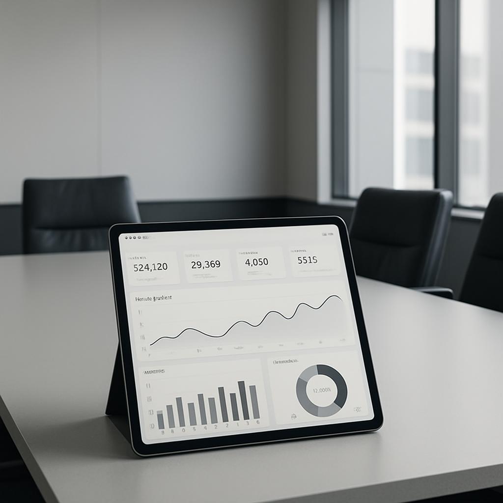 A gold compass on a sheet of paper titled "DIGITAL STRATEGY" placed on a light brown wooden table.